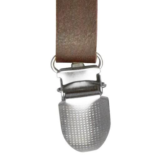 サスペンダー クリップ 無地 ブラウン |  | 01