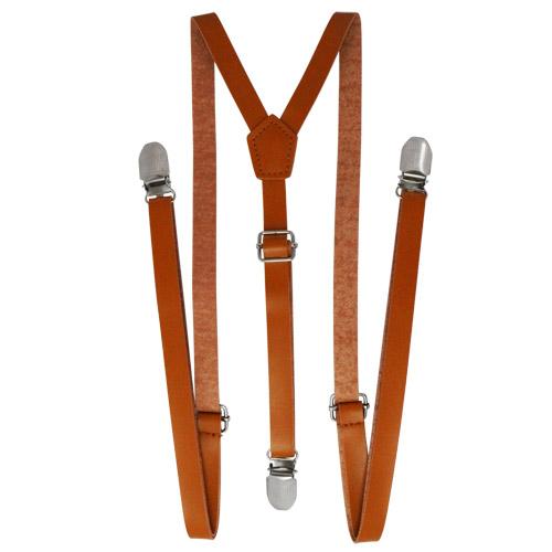 サスペンダー クリップ 無地 ライトブラウン |  | 03