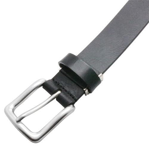 SADO  サド バッファローレザー ベルト ブラック 30mm プレーンベルト ハンドメイド |  | 03