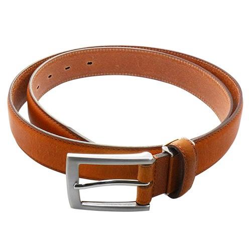 SADO バッファローレザー ベルト ブラウン 30mm プレーンベルト ハンドメイド | 