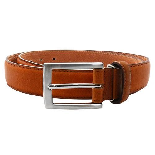 SADO バッファローレザー ベルト ブラウン 30mm プレーンベルト ハンドメイド |  | 01