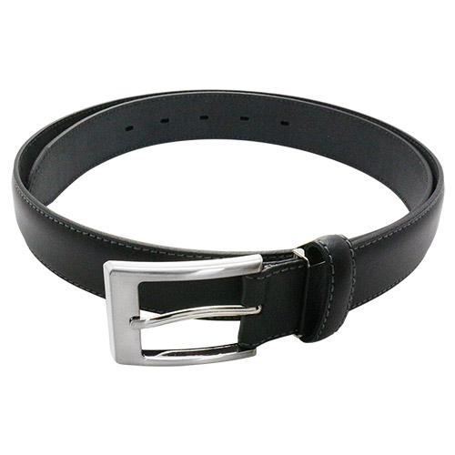 SADO  サド スペインレザー ベルト ブラック 30mm 盛上 ツヤなし プレーンベルト ハンドメイド |  | 01