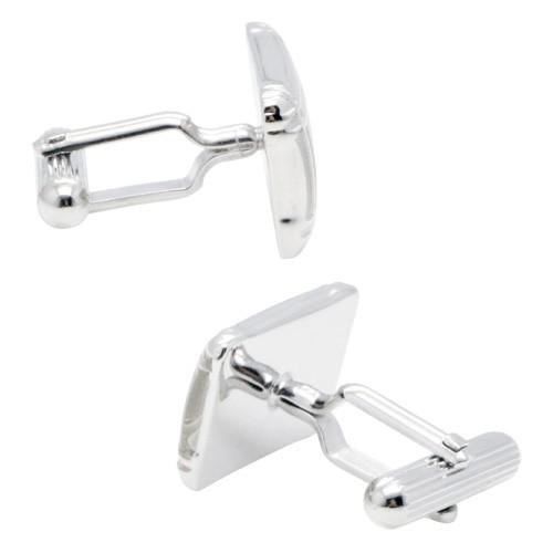 ダックス DAKS カフス カフスボタン シルバー ダブル ライン カフリンクス |  | 03