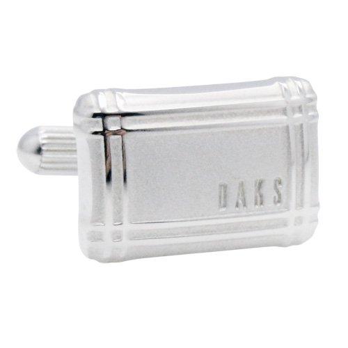 ダックス DAKS カフス カフスボタン シルバー ダブル ライン カフリンクス |  | 02
