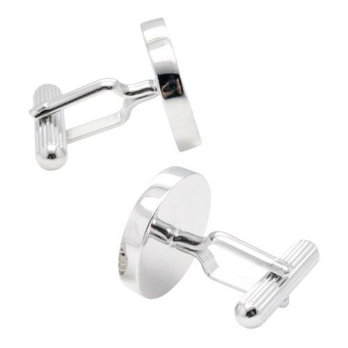 ダックス DAKS カフス カフスボタン シルバー ラウンド シェル 白蝶貝 カフリンクス |  | 03