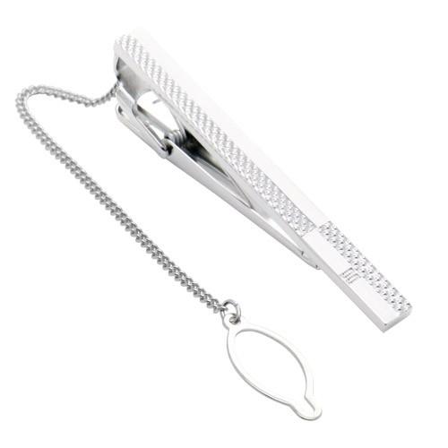 ダックス DAKS カフスボタン ネクタイピン セット シルバー エンボス チェック  カフス カフリンクス タイバー タイクリップ |  | 06