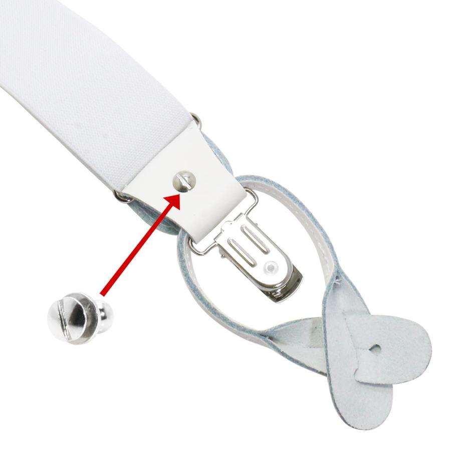 ALBERT THURSTON アルバートサーストン サスペンダー 専用ネジ リボン