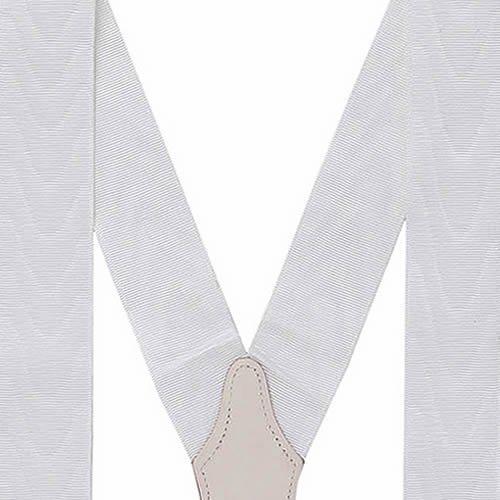 ALBERT THURSTON アルバートサーストン サスペンダー ホワイト 白