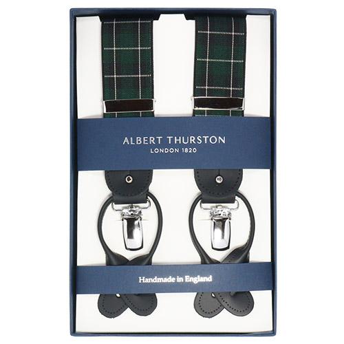 ALBERT THURSTON アルバートサーストン サスペンダー グリーン ALBERT THURSTON アルバートサーストン サスペンダー グリーン