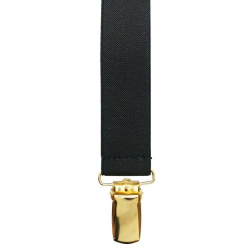 アルバートサーストン サスペンダー ELASTIC ブラック ゴールド ALBERT