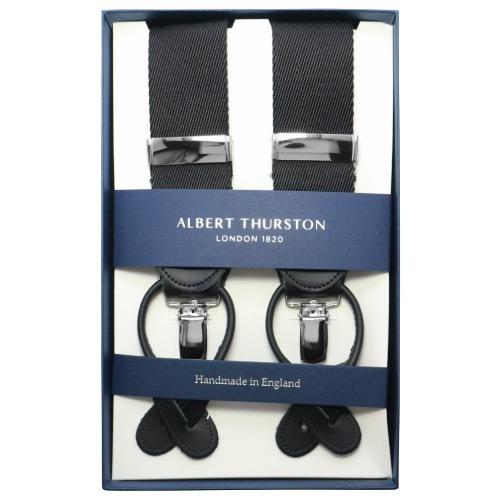アルバートサーストン サスペンダー HEAVY RAYON ブラック ALBERT THURSTON |  | 01