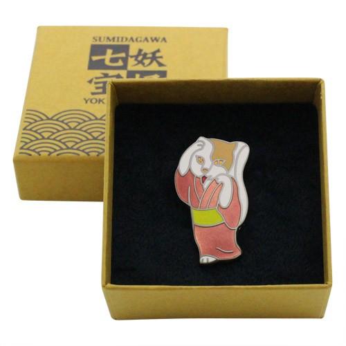 ラペルピン ピンズ タイタック 妖怪 おばけ 東京七宝 妖怪七宝 猫又 |  | 03