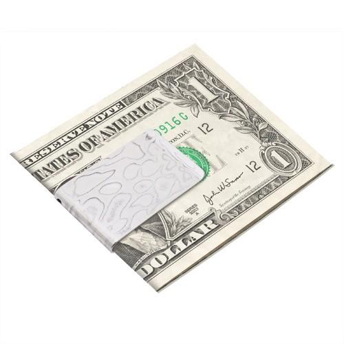 マネークリップ 財布 日本 伝統技術 SUWADA スワダ ダマスカス コレクション 刃物鋼 ミラー仕上げ |  | 02