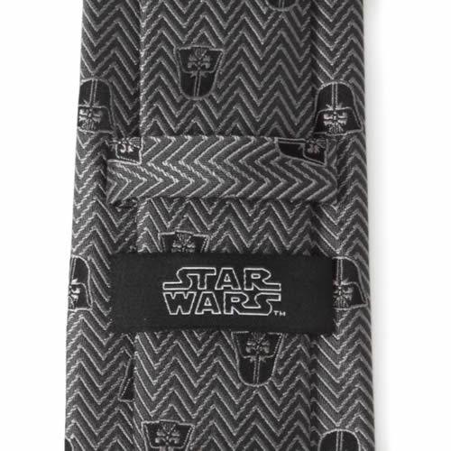 スターウォーズ ネクタイ ダースベイダー ヘリンボーン ブラック Star Wars_3