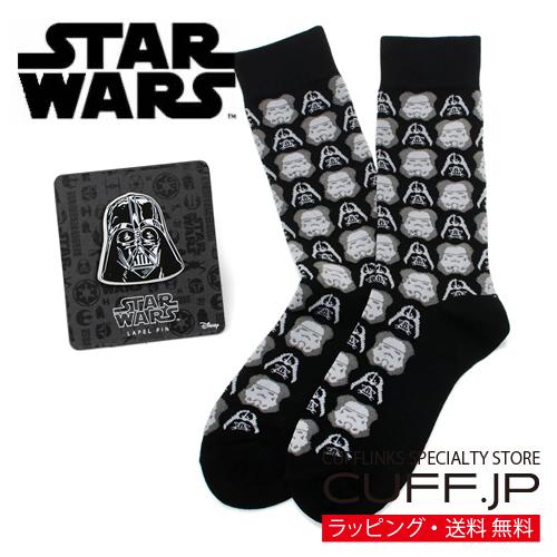 スターウォーズ ダースベイダー ストームトルーパー ソックス ピンズ
