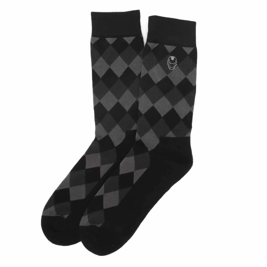 MARVEL アイアンマン アーガイル ブラック ソックス |  | 02