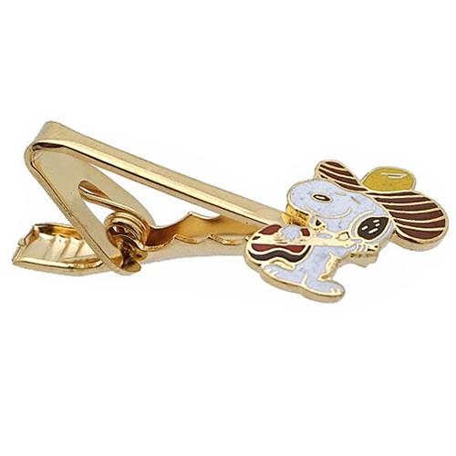 ビンテージ スヌーピー タイピン ミュージシャン タイクリップ