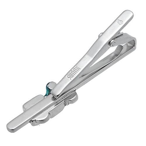 スワンク ネクタイピン タイバー スクーター エメラルドブルー SWANK タイクリップ タイピン |  | 01