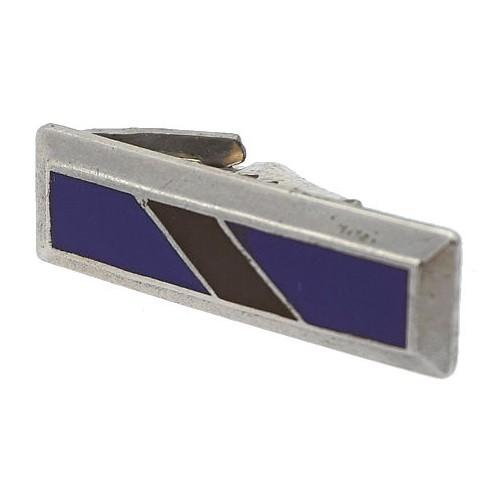 アンティーク ネクタイピン タイバー ストライプ ブルー #487 タイクリップ タイピン |  | 02