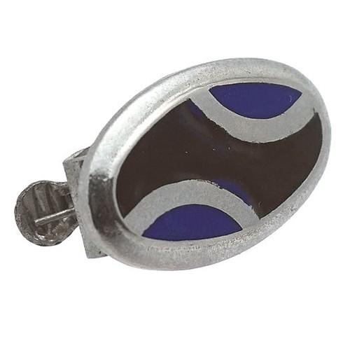 アンティーク ネクタイピン タイバー ラウンド ブルー #488 タイクリップ タイピン |  | 01