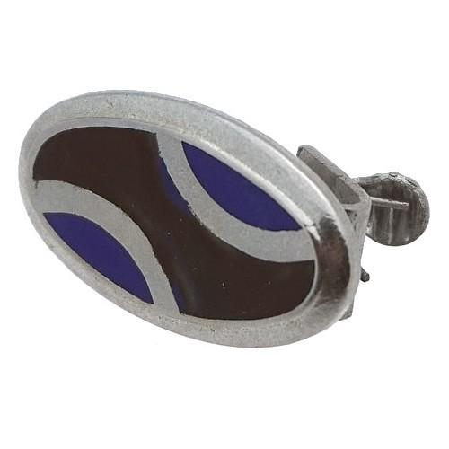 アンティーク ネクタイピン タイバー ラウンド ブルー #488 タイクリップ タイピン |  | 02