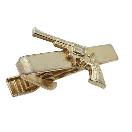 アンティーク ネクタイピン タイバー 銃 ピストル #504 タイクリップ タイピン |  | 02