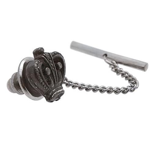 アンティーク ネクタイピン タイバー シルバー 王冠 クラウン #557 タイクリップ タイピン |  | 01