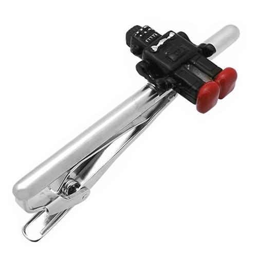 スワンク ネクタイピン タイバー ロボット ブラック SWANK タイクリップ タイピン | 