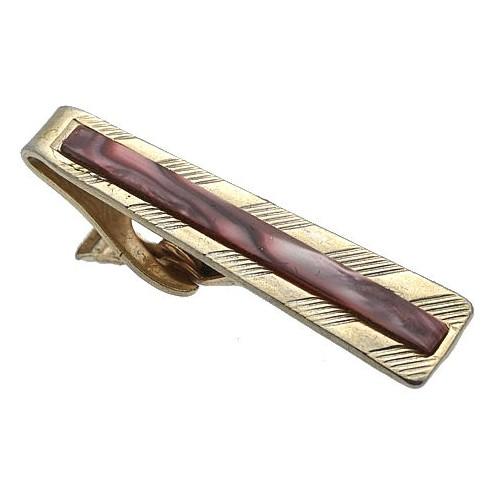 アンティーク ネクタイピン タイバー ゴールド&シェル #596 タイクリップ タイピン |  | 02