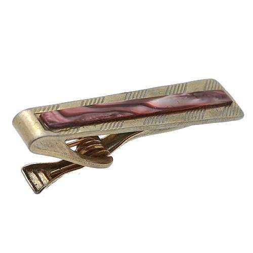 アンティーク ネクタイピン タイバー ゴールド&シェル #596 タイクリップ タイピン |  | 03