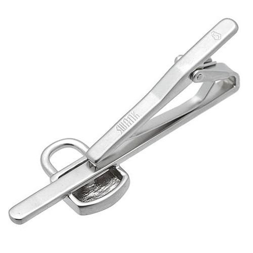 スワンク ネクタイピン タイバー グリーン パッドロック 南京錠 鍵 SWANK タイクリップ タイピン |  | 01