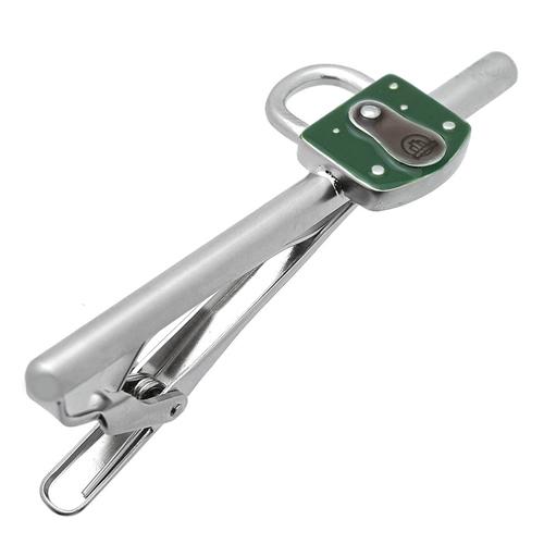 スワンク ネクタイピン タイバー グリーン パッドロック 南京錠 鍵 SWANK タイクリップ タイピン |  | 04