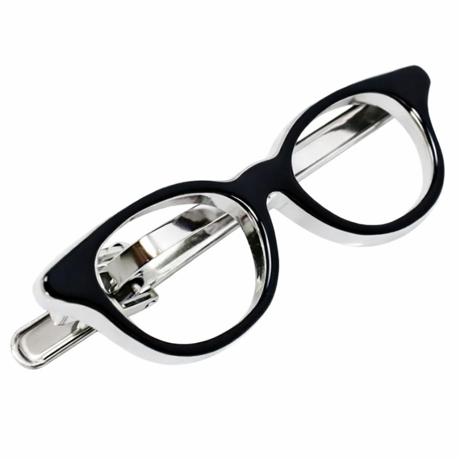 スワンク ネクタイピン タイバー 黒ぶちメガネ SWANK タイクリップ タイピン |  | 01
