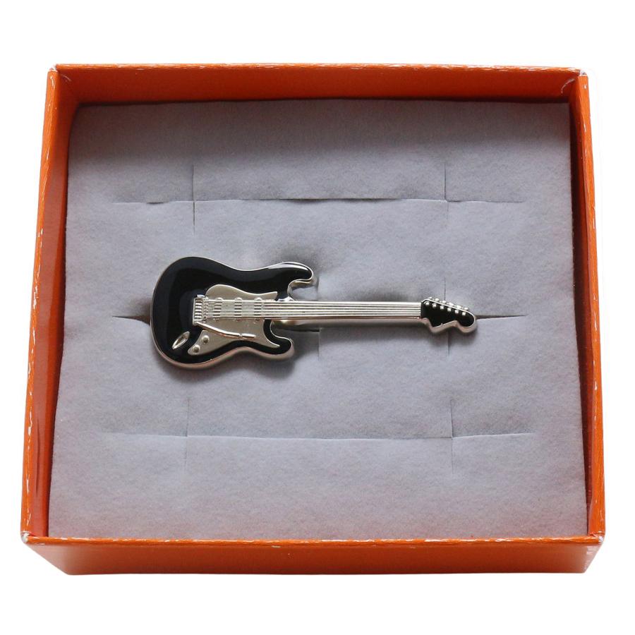 スワンク ネクタイピン タイバー ギター エレキギター ブラック SWANK タイクリップ タイピン |  | 04