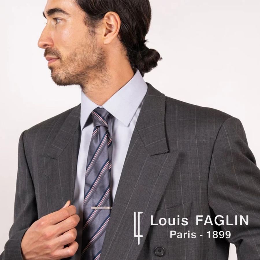 【新品未使用品】Louis FAGLIN / ルイファグラン　ネクタイピン Louis FAGLIN ルイファグラン Croise クロワズ シルバー ダイヤモンド
