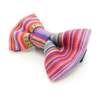 蝶ネクタイ カラフル ストライプ オリジナル ボウタイ TRIANGLE 133 |  | 03