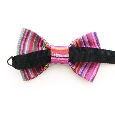 蝶ネクタイ カラフル ストライプ オリジナル ボウタイ TRIANGLE 133 |  | 04