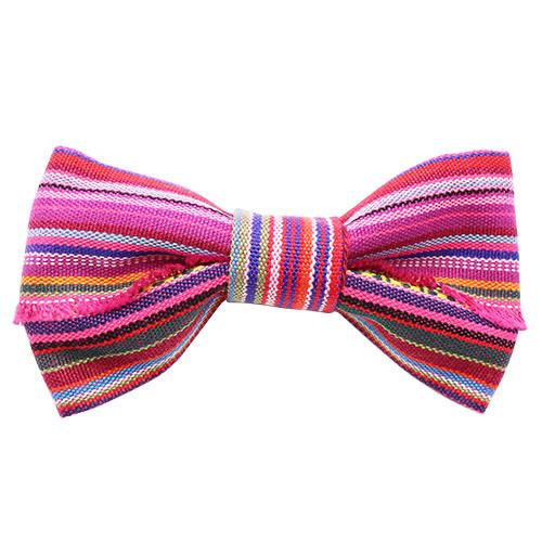 蝶ネクタイ カラフル ストライプ オリジナル ボウタイ TRIANGLE 134 |  | 01