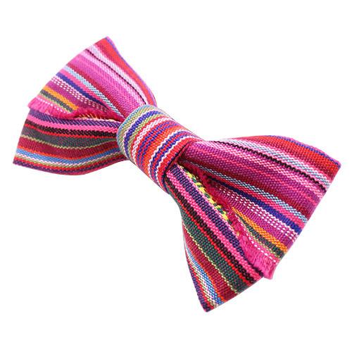 蝶ネクタイ カラフル ストライプ オリジナル ボウタイ TRIANGLE 134 |  | 02