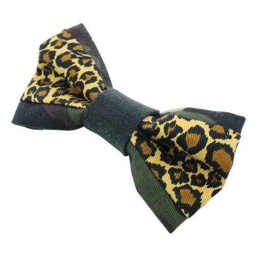 蝶ネクタイ ヒョウ柄 アーミー オリジナル ボウタイ TRIANGLE218 |  | 03