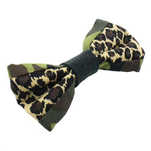 蝶ネクタイ ヒョウ柄 アーミー オリジナル ボウタイ TRIANGLE219 |  | 02