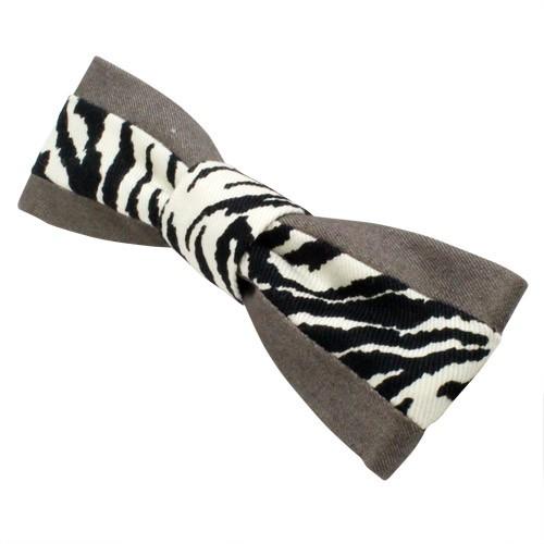 蝶ネクタイ 縞馬 スリム オリジナル ボウタイ TRIANGLE237 |  | 03