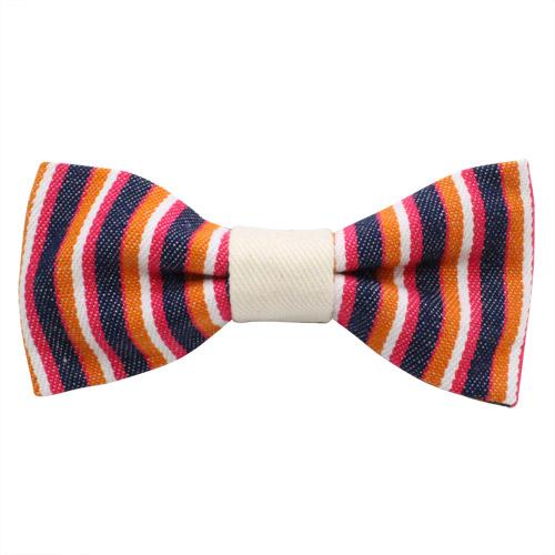 蝶ネクタイ レッド ストライプ オリジナル ボウタイ TRIANGLE241 |  | 01