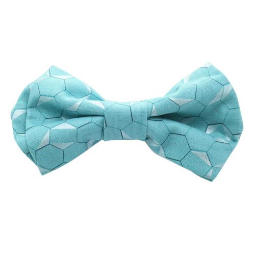 蝶ネクタイ ブルー ヘキサゴン オリジナル ボウタイ TRIANGLE282 |  | 01
