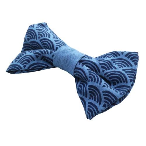 蝶ネクタイ 和柄 波 オリジナル ボウタイ TRIANGLE286 |  | 03