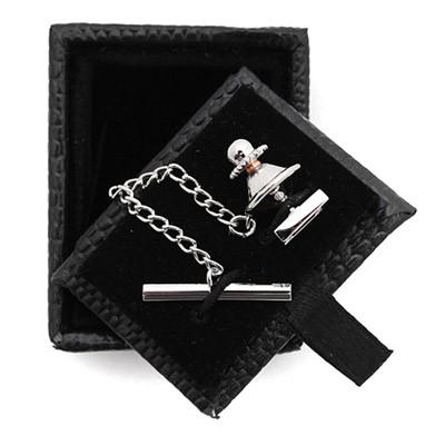 タイタック タックピン ラインストーン クリスタル フレーム エボニー ラペルピン |  | 02