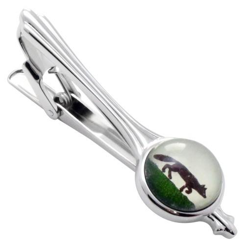 ネクタイピン タイバー ビンテージ キツネ オオカミ タイクリップ タイピン |  | 01