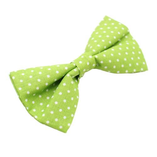 蝶ネクタイセット 蝶ネクタイ ポケットチーフ セット グリーン 水玉 ドット |  | 03