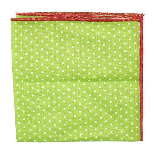 蝶ネクタイセット 蝶ネクタイ ポケットチーフ セット グリーン 水玉 ドット |  | 04