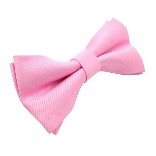 蝶ネクタイセット 蝶ネクタイ ポケットチーフ セット ピンク 水玉 ドット |  | 03